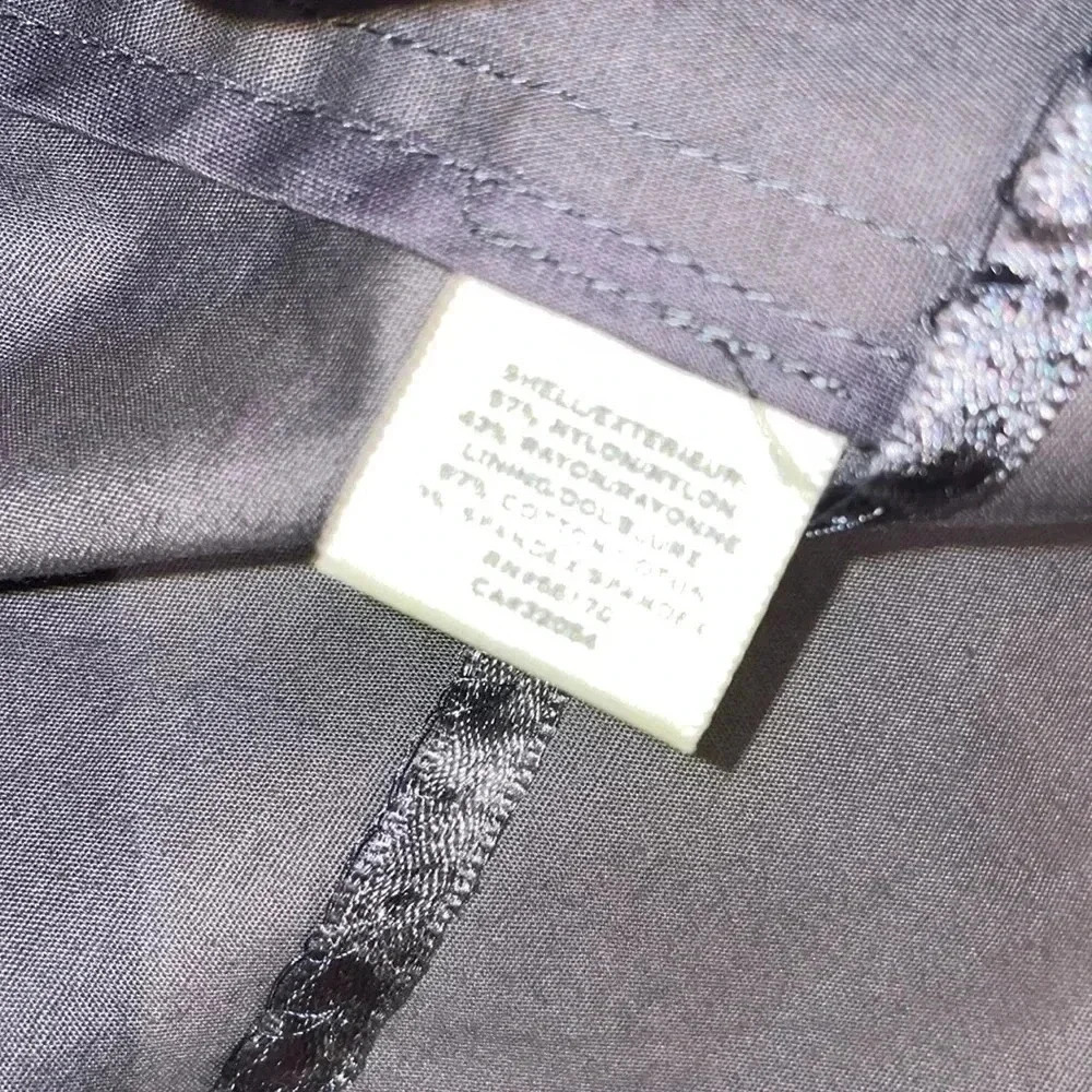 Anthropology Black/Gray Lace Dress- 2 - Picture 10 of 10